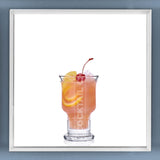 Limited Edition Cocktail Portrait: Brandy Punch framed image