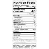 Monsalvat Farm Sea Salt Caramel Nutrition Facts | Shop Cocktail Chameleon by Mark Addison=