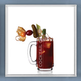 Limited Edition Cocktail Portrait: Ojo Rojo framed image