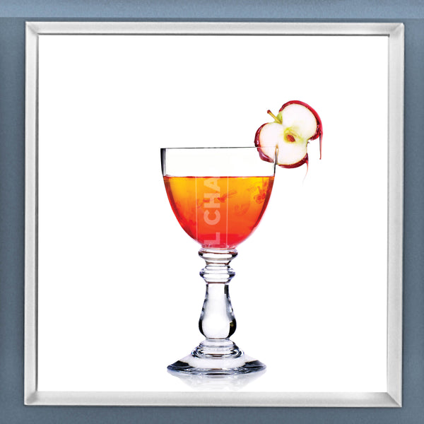 Limited Edition Cocktail Portrait: Poison Apple framed image