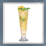 Limited Edition Cocktail Portrait: Sparkling GIN-gerade framed image
