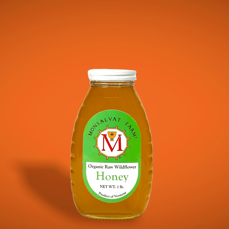 Organic Raw Wildflower Honey