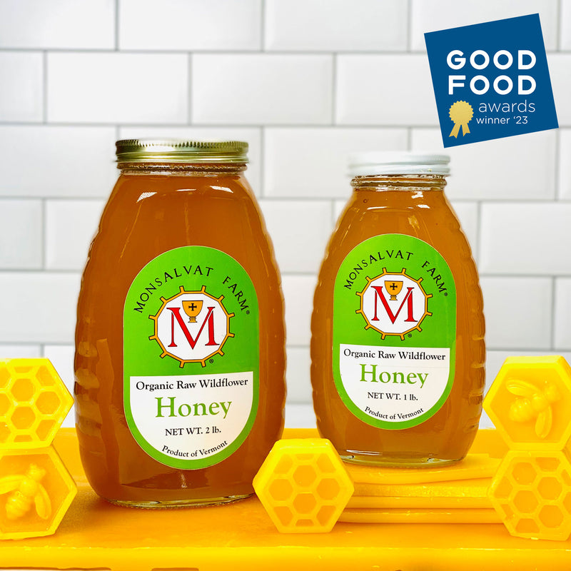 Organic Raw Wildflower Honey